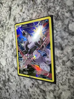 Palkia (Full Art Promo) XY75 XY Holo Black Star Pokemon Card Played - Image 5