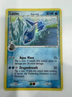 Pokemon Latios 22/110 ex Holon Phantoms Holo Rare Delta Species LP+ - Image 1