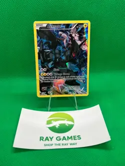 Pokemon TCG Zekrom XY76 Black Star Promo Full Art Holo DMG - Image 1