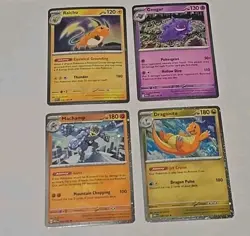 Pokemon 151 Sam’s Club Mini Tin 4 Cosmos Holo Promos. 4 SWIRLS TOTAL! - Image 1