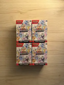 Pokemon TCG Prismatic Evolutions Booster Bundle Set Of 4 Factory Sealed! - Image 1