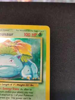 Pokemon TCG Venusaur Base Set 2 Holo Unlimited Rare - Image 4