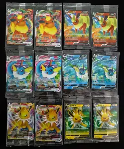 2025 Pokemon TCG S-Chinese Flareon VMAX Vaporeon V Jolteon V Holo Sealed Lot*12 - Image 1