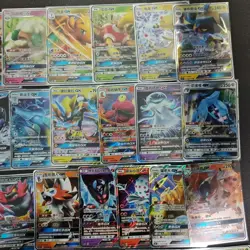 Pokemon TCG RR GX Blastoise Dragonite Golisopod Alolan Ninetales Lot 50 FM - Image 3