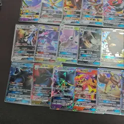 Pokemon TCG RR GX Blastoise Dragonite Golisopod Alolan Ninetales Lot 50 FM - Image 4