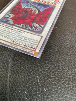 Vintage Yugioh Black Rose Dragon CT05-EN003 Limited Edition Secret Rare NM 💎 - Image 5