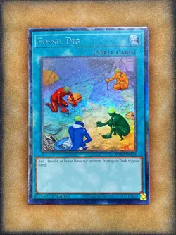 Yugioh Fossil Dig WISU-EN055 Collector Rare 1st Ed NM - Image 1