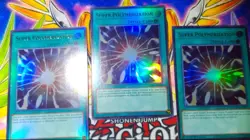 x3 Super Polymerization CH01-EN033 1st Edition Ultra Rare NM - Image 1