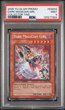 PSA 9 MINT Dark Magician Girl CT2-EN004 Secret Rare Promo *7894 YUGIOH - Image 1