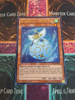 Yu-Gi-Oh! Windwitch - Snow-Bell RATE-EN008 Ultra Rare 1st Edition Near Mint - Image 1