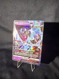 Dawn Wings Necrozma GX 63/156 SM - Ultra Prism Ultra Rare Pokemon Card - Image 2