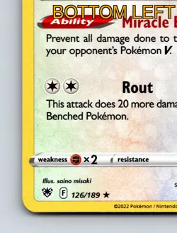 Basic Miltank HP 110 Miracle Body Ability Rout Attack White Background Pokemon - Image 5