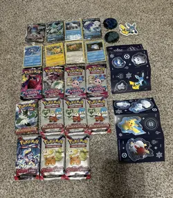 Pokemon TCG 2023 Holiday (Advent) Calendar Contents, Packs And Stamped Cards Etc - Image 1
