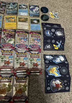 Pokemon TCG 2023 Holiday (Advent) Calendar Contents, Packs And Stamped Cards Etc - Image 5