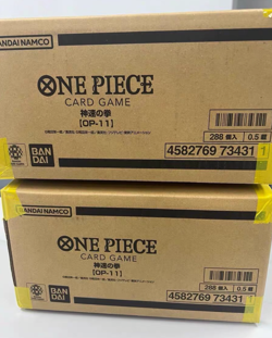 ONE PIECE CARD OP-11 OP11 Fist of Divine Speed SEALED CASE 12 BOX TCG IN STOCK - Image 1