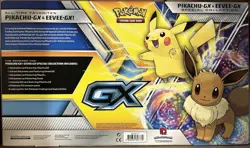 Pikachu GX & Eevee GX Special Collection Box SEALED (4 Packs + Pokemon Cards) - Image 3