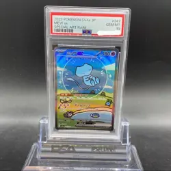 PSA 10 Mew ex SAR 347/190 SV4a Shiny Treasure Pokemon Card Japanese 2023 P018 - Image 1