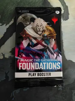 New Magic The Gathering Foundations Play Booster Pack 14 Cards - Image 1