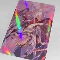 Yae Miko Genshin Impact Art Goddess Story Anime Waifu Card Girl Sexy Pose 1 - Image 3