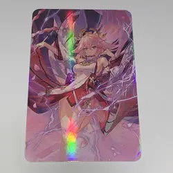 Yae Miko Genshin Impact Art Goddess Story Anime Waifu Card Girl Sexy Pose 1 - Image 5