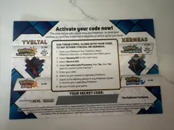 Pokemon Ultra Sun Moon Nintendo 3DS Legendary Expired Code Unscratched 2018 Card - Image 2