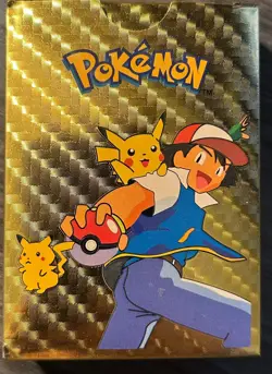 55Pcs Pokemon Card Foil GOLD PACK CARDS New in box. - Image 1