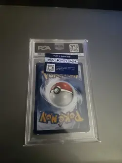 Pokemon Pikachu TCG Grey Felt Hat #085 Van Gogh Promo Card PSA 9 - Image 2