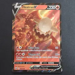 Heatran V 025/189 Ultra Rare NM/M - Pokemon TCG Astral Radiance SWSH Card - Image 1