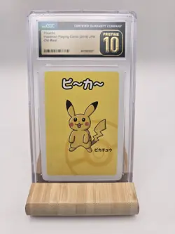 CGC 10 - Pikachu- Old Maid 2019 JPN Pokemon Japanese Babanuki Playing Card Mint - Image 1