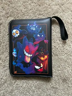 Pokemon TCG Card Binder Gengar 4 Pocket Pages - Image 2