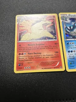 Typhlosion 20/162 + Feraligatr 17/119 + Meganium 3/122 Pokemon Card Promo Lot! - Image 3