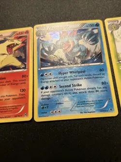 Typhlosion 20/162 + Feraligatr 17/119 + Meganium 3/122 Pokemon Card Promo Lot! - Image 4