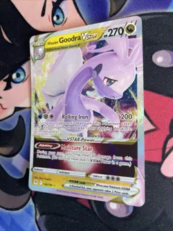 Hisuian Goodra VSTAR 136/196 Lost Origin Ultra Rare Holo Pokemon TCG Card NM - Image 3
