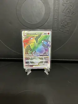 Charizard VSTAR Rainbow Secret Rare Card Brilliant Stars Series 174/172 HP - Image 1