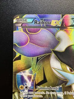 Pokemon TCG Raikou EX Full Art Ultra Rare Holo Card 105/108 - Italian NM - Image 2