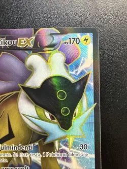Pokemon TCG Raikou EX Full Art Ultra Rare Holo Card 105/108 - Italian NM - Image 3
