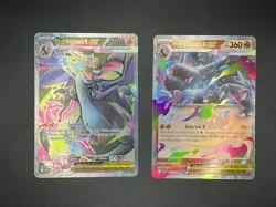 Mega Charizard x EX 109/094 Phantasmal Flames Pack Fresh NM 2 card lot - Image 1