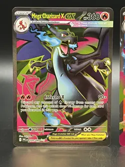 Mega Charizard x EX 109/094 Phantasmal Flames Pack Fresh NM 2 card lot - Image 2