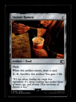 INSTANT RAMEN Final Fantasy #259 FIN(NM+)(MTG) - Image 1