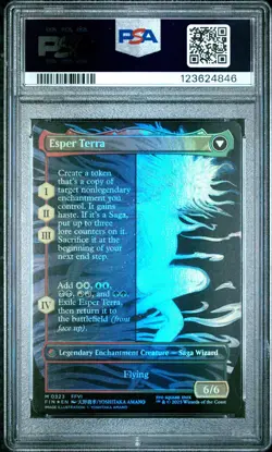 4846 Terra Magical Adept Esper 2025 MTG Final Fantasy #0323 Foil PSA 10 - Image 2