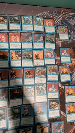 Lot Of 79 Blue MTG FBB 4th Edition Black Border Magic The Gathering FOREIGN - Image 4