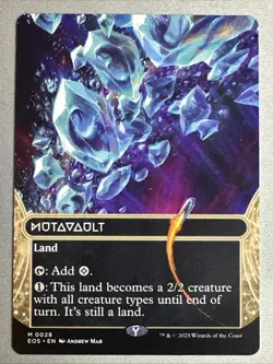 MTG / Mutavault / EOS / #28 / Regular (Borderless) / Mythic / NM - Image 1