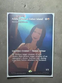 Azula Flame of Ember Island Foil Borderless #27 MTG Avatar the Last Airbender - Image 1
