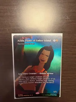 Azula Flame of Ember Island Foil Borderless #27 MTG Avatar the Last Airbender - Image 2