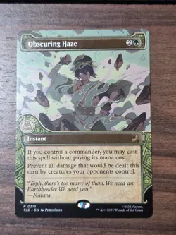 Obscuring Haze (0313) Showcase Avatar TLE NM MTG - Image 1