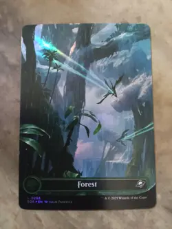 Forest (0266) (Borderless) Edge of Eternities Foil - Image 1