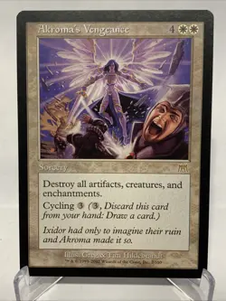 MTG Akroma's Vengence ( NM ) from Onslaught : Magic the Gathering - Image 1