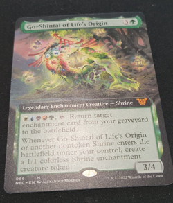 MTG Go-Shintai of Life's Origin Commander: Kamigawa: Neon Dynasty 066 Regular - Image 2