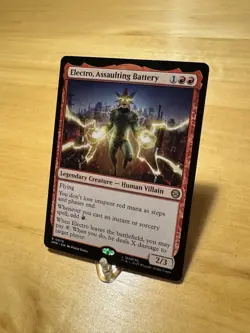 Electro, Assaulting Battery Marvel's Spider-Man Non-Foil Near Mint SPM 0076 - Image 1