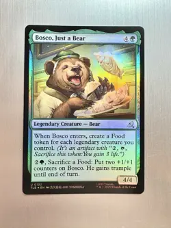 Bosco, Just A Bear - 132 - MTG Avatar: The Last Airbender - Uncommon - FOIL - Image 1